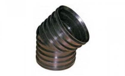 CORRUGATED ELBOW 45*
